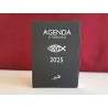 Agenda litúrgica 2025 negra (bolsillo)