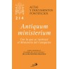 ANTIQUUM MINISTERIUM, CON LA QUE SE INSTITUYE EL MINISTERIO DEL CATEQUISTA
