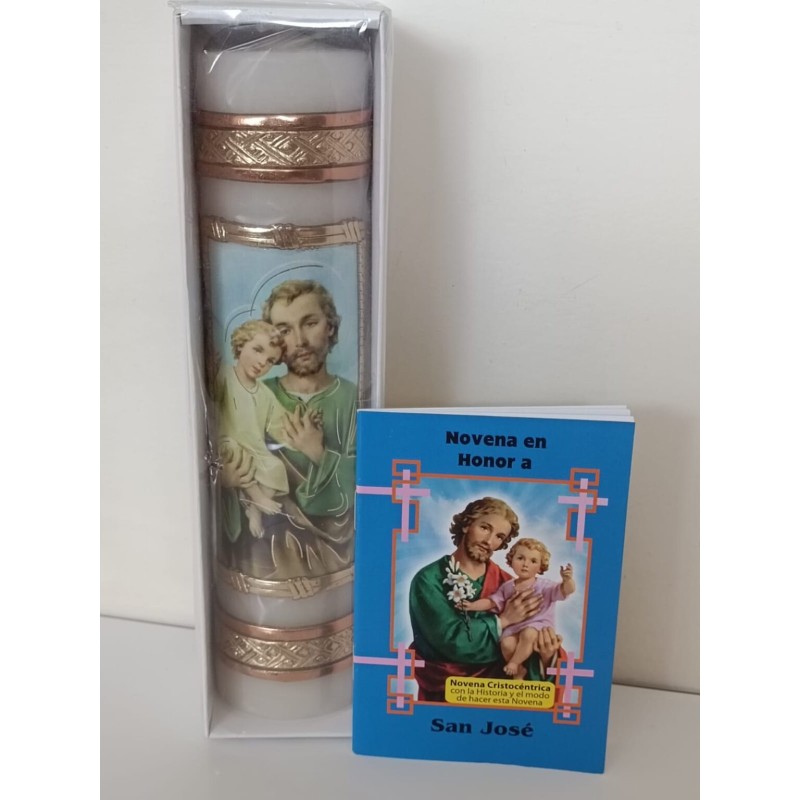 Kit Vela san José + Novena