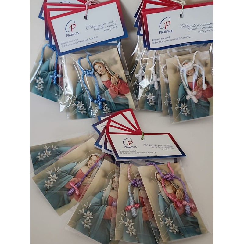 Pack 5 pz Recuerdos decenarios de Hilo (pulseras / diversos colores)