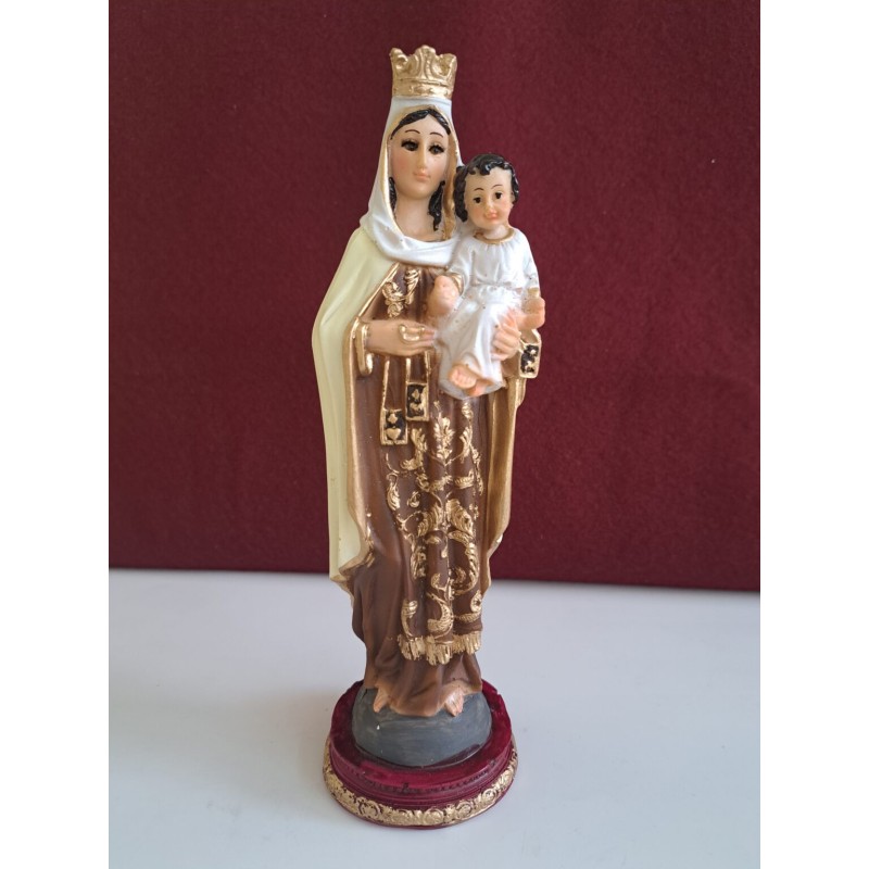 Virgen del Carmen bulto 15 cm