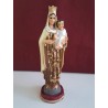 Virgen del Carmen bulto 15 cm