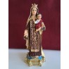 Virgen del Carmen bulto 30 cm